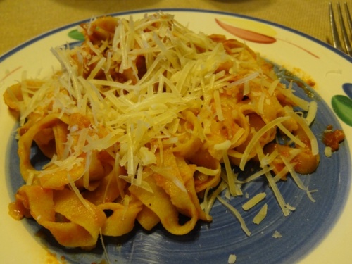 homemade pasta